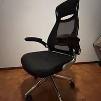 Sedia ufficio supporto lombare/cervicale.