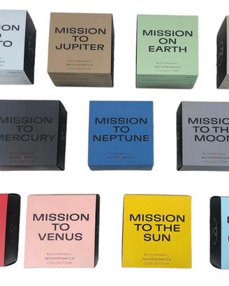 Collezione Completa Moonswatch Omega x Swatch 11 P