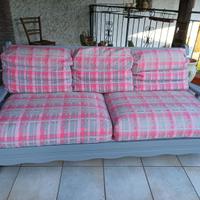 Divano legno stile country