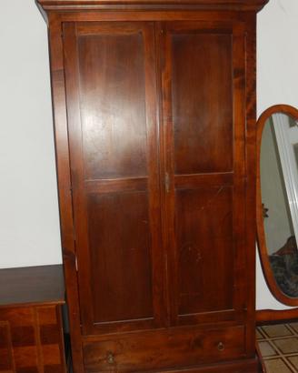 Armadio in stile  2 ante, 1 cassetto,  100 x 51 cm