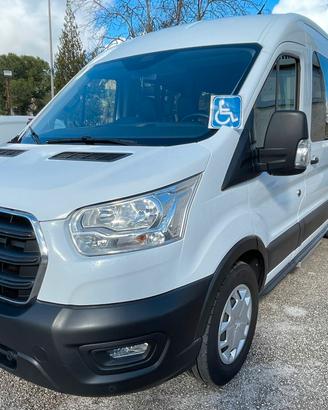 FORD TRANSIT KOMBI 9 POSTI TRASPORTO DISABILI 2021