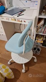 Sedia Ikea VIMUND Celeste Roma via della Pisana