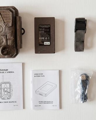 fototrappola animali professionale batteria litio