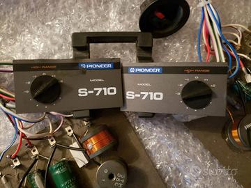 PIONEER S-710  Midrange + CROSSOVER x casse s