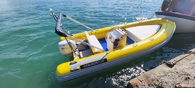 Gommone gommorizzo con tendalino