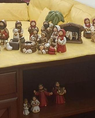 Presepe THUN Giubileo 2000 completo 47 pezzi