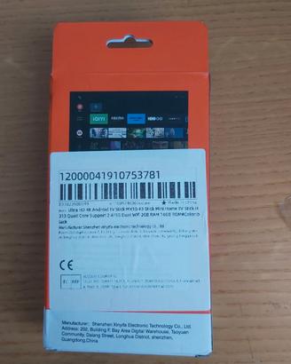 Tv stik MX 10  4 k     nuovo