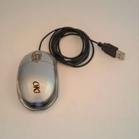 Mouse USB cablato OK Tech – Argento