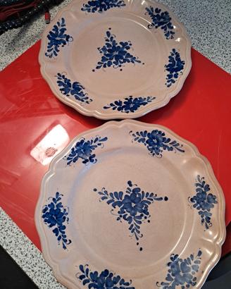 2 Piatti decorati DERVIA