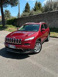 Jeep Cherokee 2.0 Diesel 170CV Limited Cherry Red