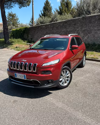 Jeep Cherokee 2.0 Diesel 170CV Limited Cherry Red