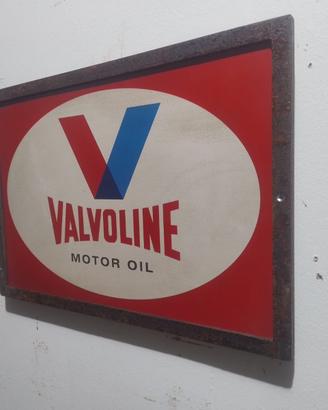 Insegna Pubblicitaria Valvoline motor oil