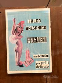 Stampa pubblicitaria Talco Balsamico Paglieri