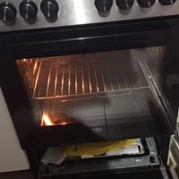 cucina  a gas con forno ventilato ,statico