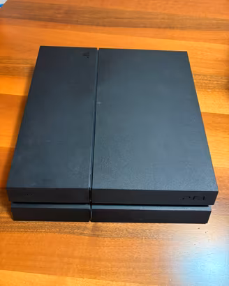 PS4 Sony nera + PlayStation Camera e cavi