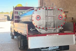 Daily iveco 35c11 cassone fisso con serbatoio