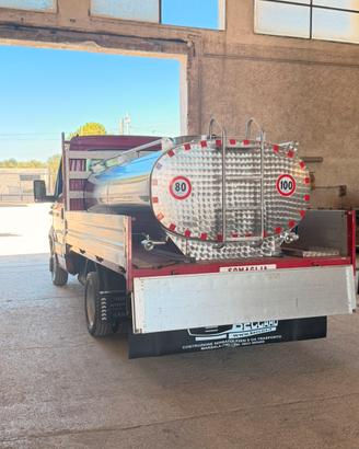 Daily iveco 35c11 cassone fisso con serbatoio