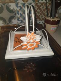 Portatovaglioli Shabby chic