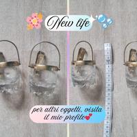 Set 2 Bicchierini Portaghiaccio Vintage