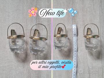 Set 2 Bicchierini Portaghiaccio Vintage