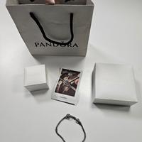 Pandora originale argento 925 + 4 charm 