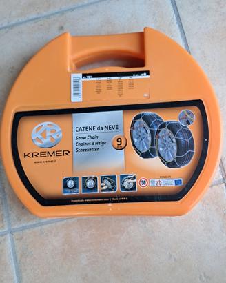 catene da neve spessore 9 mm
