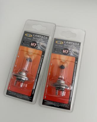Lampade alogene auto H7