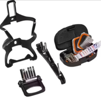 Porta borraccia 3 in 1 multitool pompa bici mtb