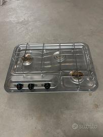 Piano cottura e lavello camper / roulotte