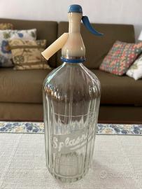 bottiglia acqua seltz vintage