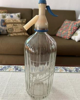 bottiglia acqua seltz vintage