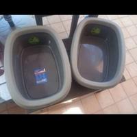 Stock due lettiere nuove trixie e marsupio