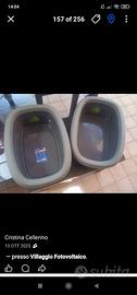 Stock due lettiere nuove trixie e marsupio