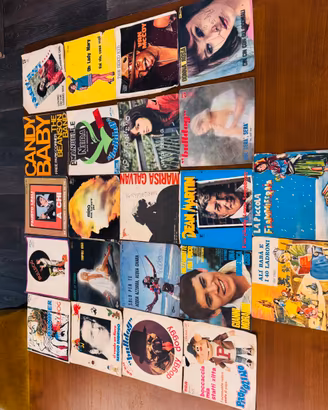 lotto dischi vinile 45 giri e mini 33 giri