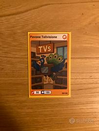 Italian Brainrot Card n. 9 Pavone Telivisione