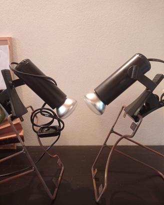 Coppia di lampade a pinza Targetti 