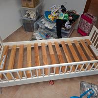 lettino ikea con rete e materasso 