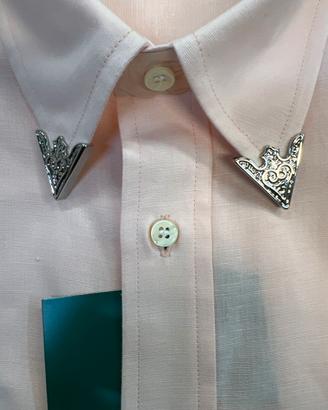 Punte DSquared metallo per camicia Texas