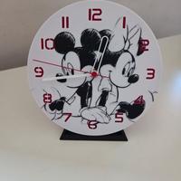 orologio Minnie e topolino