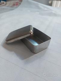 Scatola Portagioie/Portapillole in Rame Zincato