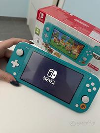 Nintendo Switch Lite Turchese + Animal Crossing Ne