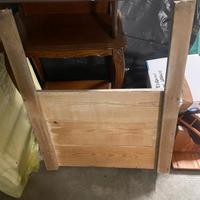 Mastello di legno per lavanderia