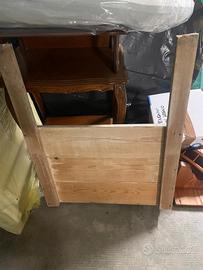 Mastello di legno per lavanderia