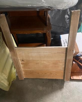 Mastello di legno per lavanderia