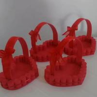 Cesto a forma di cuore