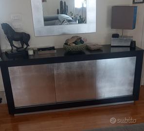 console marca Riflessi da ingresso  cm 165x50x78h