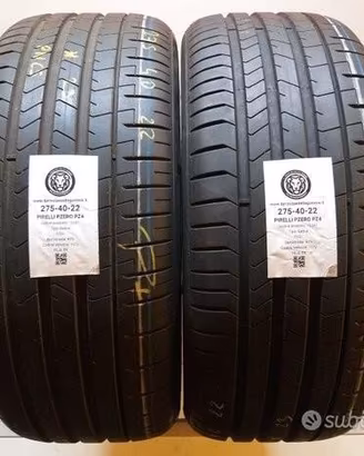 2 gomme 275 40 22 pirelli a10241