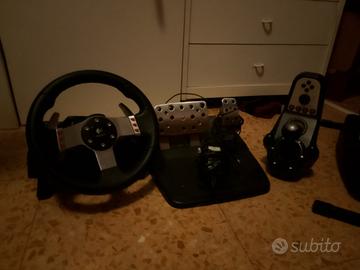 logiteck g27 volante SIM racing