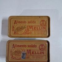 scatole in latta Mellin 