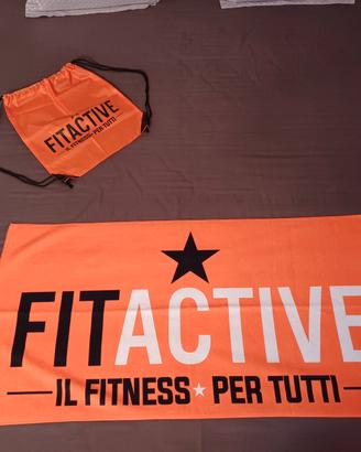 fitactive Set asciugamano e sacca nuovi 